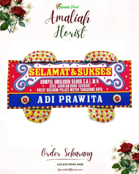 Papan Bunga Ucapan Selamat Kepanjenkidul